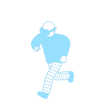 Decorative figure illustration for Identity, Credentials & Consent.